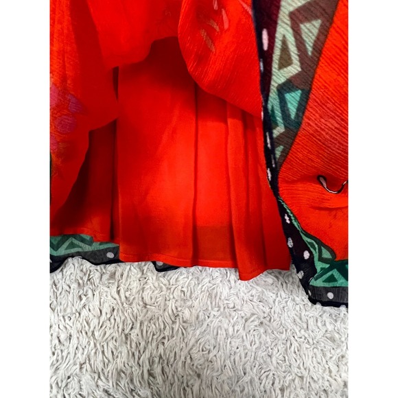 Anthropologie Maeve Ikebana Maxi Dress Womens Size 10 Boho Indie Floral Fairy - Picture 5 of 10